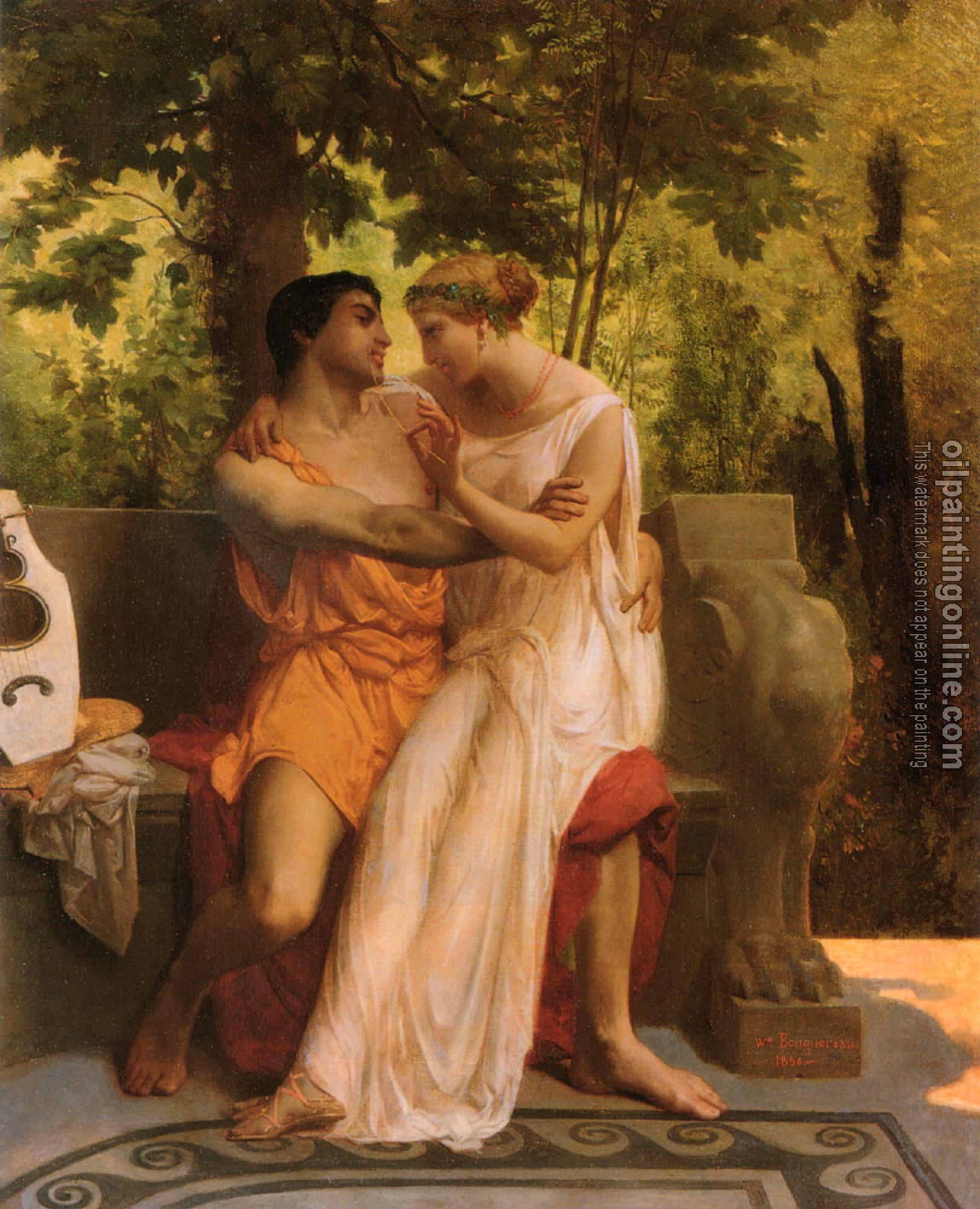 Bouguereau, William-Adolphe - L'idylle, The Idyll